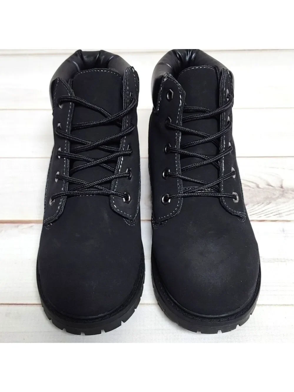 Outbound Trading Co Black Waterproof Boot - New In Box